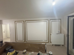 Photo de galerie - Pose moulure et Peinture 