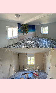 Photo de galerie - Peinture - Tapisserie