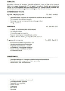 Photo de galerie - Je suis disponible pour travaille dans tous les domaines 