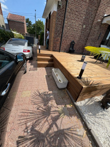 Photo de galerie - Terrasse en bois de 70 m2 