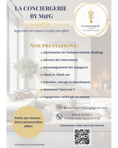 Photo de galerie - Je m'occupe de tout pour votre location saisonnière (Airbnb, Booking...). Zéro contrainte pour vous !

Mon objectif : Maximiser vos réservations sans que vous ayez à intervenir.