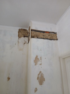 Photo de galerie - Mise en place et rebouchage des saigners