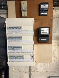 Photo de galerie - Remplacement d’un tableau électrique 