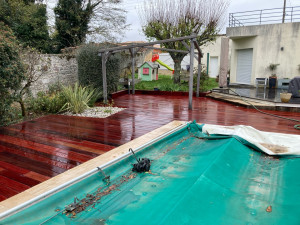 Photo de galerie - Terrasse en cumaru 