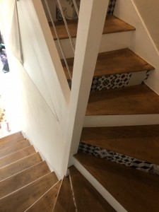 Photo de galerie - Rénovation complète d’une cage d’escalier des années 50