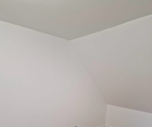 Photo de galerie - Travaux de peinture intérieure avec finition propre et professionnelle. Résultat lisse et de qualité.