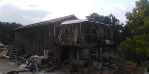 Photo de galerie - Réalisation de garde-corps terrasse