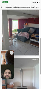 Photo de galerie - Carrelage au sol pour remettre la maison en location 