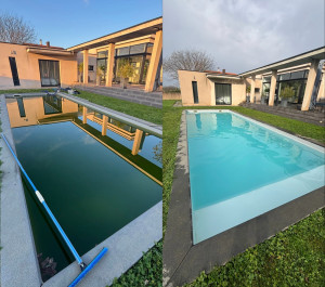 Photo de galerie - Nettoyage + traitement 