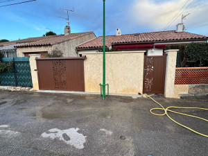 Photo de galerie - Fournitures et poses de portail portillon