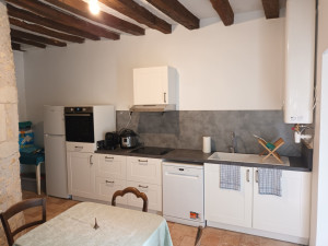 Photo de galerie - Pose de cuisine et mise en peinture.