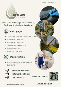 Photo de galerie - Disponible sur bellegarde et les alentours. 
