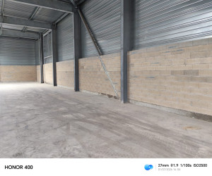 Photo de galerie - Réalisation mur périphérique intérieur magasin commune de Lattes