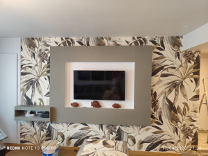 Photo de galerie - Papiers peints fleurie 
