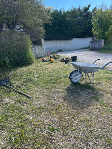 Photo de galerie - Debrouillage plus ramasser les dechet vert