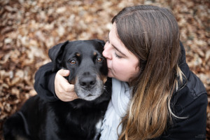 Photo de galerie - Étant moi-même en lien avec mon chien, je peux proposer des services de gardes d’animaux 