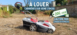 Photo de galerie - Tondeuse à gazon