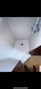 Photo de galerie - Fourniture et pose sur mesure d’un receveur de douche à la découpe 