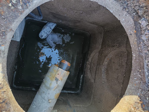Photo de galerie - Remplacement pompe de relevage 