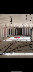 Photo de galerie - Rénovation maison placo, enduit 