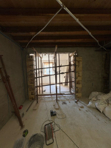 Photo de galerie - Ouverture mur porteur 