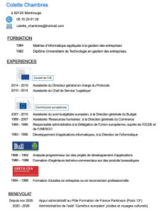 Photo de galerie - Mon parcours