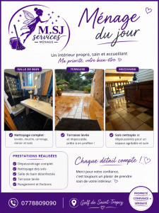 Photo de galerie - Ménage du jour  Un intérieur propre, soigné et agréable jusque dans les moindres détails.
