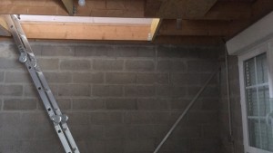 Photo de galerie - Création d'un plancher au dessus d'un garage et pose d'un escalier