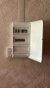 Photo de galerie - Rénovation coffret électrique 