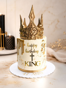 Photo de galerie - Layer cake anniversaire homme