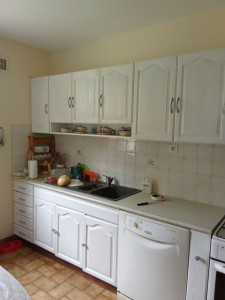 Photo de galerie - Rénovation de cuisine après aérogommage 