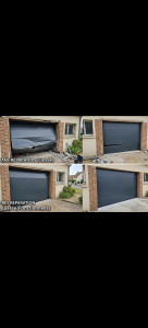 Photo de galerie - Remplacement rideau de garage