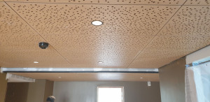 Photo de galerie - Faux plafond  après 