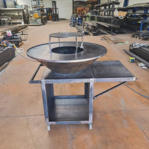 Photo de galerie - Brasero fabrication artisanale.