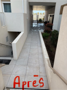 Photo de galerie - Passage résidents après nettoyage 