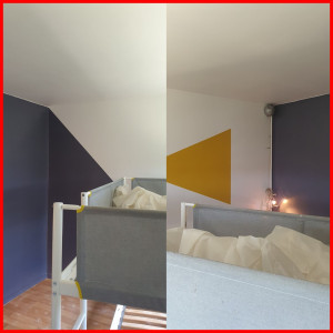 Photo de galerie - Tapisserie , enduit général ,peinture..