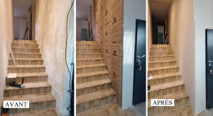 Photo de galerie - Doublage d'un mur avec isolation. Base rails / montants et BA13