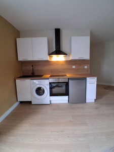 Photo de galerie - Montage d'une cuisine complète avec les électroménagers 