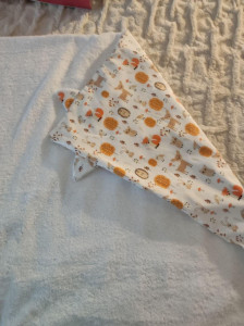 Photo de galerie - Réalisation d'une sortie de bain bébé. 