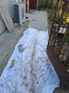 Photo de galerie - Aménagement allez et cours 
