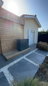 Photo de galerie - Pose d’un cache clim