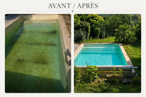 Photo de galerie - Entretien piscine