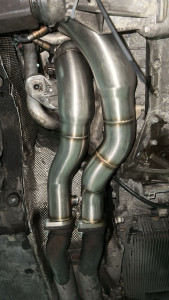 Photo de galerie - Down pipe bmw 335 i