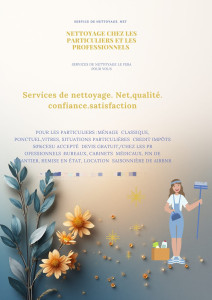 Photo de galerie - Assurer la b 

onne prestation chez les clients 