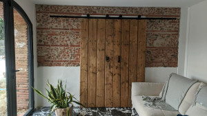 Photo de galerie - Rénovation d'une double porte 