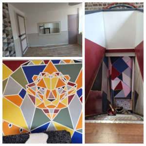 Photo de galerie - Mur et peinture