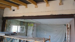 Photo de galerie - Ouverture de mur porteur 6ml