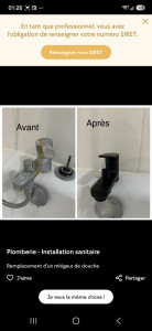 Photo de galerie - Plomberie - Installation sanitaire