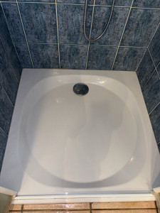 Photo de galerie - Après remise en état d’un bac de douche 