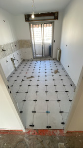 Photo de galerie - Pose carrelage 30*60